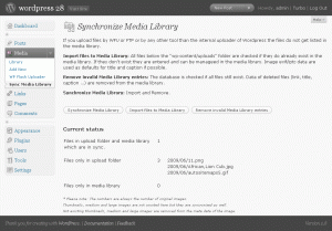 Synch Media Library