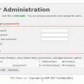 User Administration